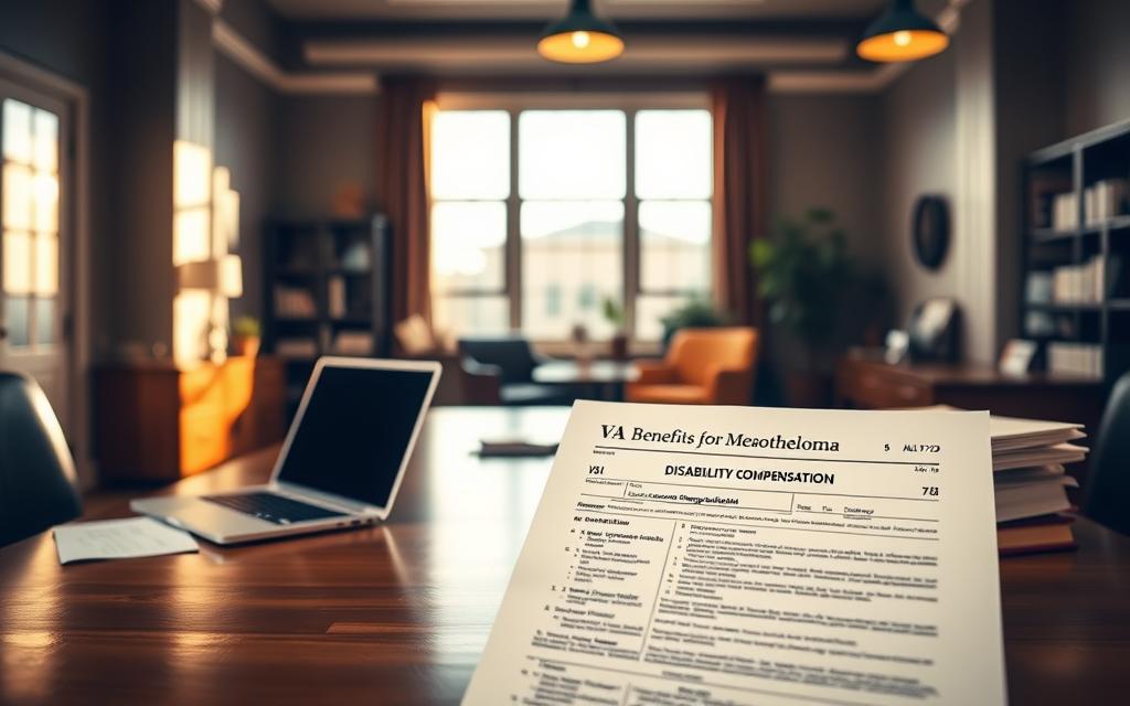 VA disability compensation for mesothelioma