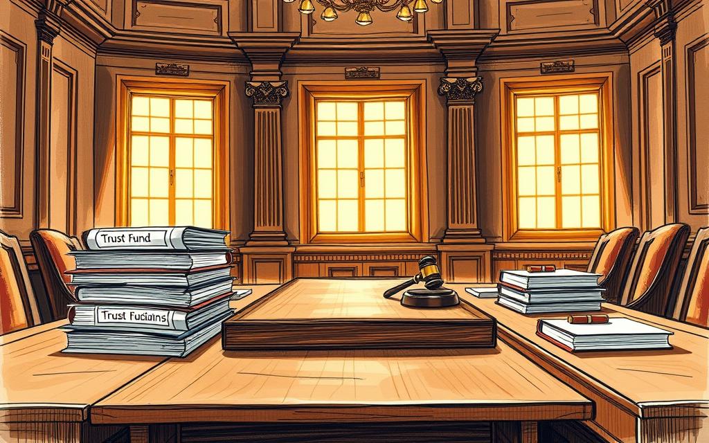 trust fund claims versus litigation